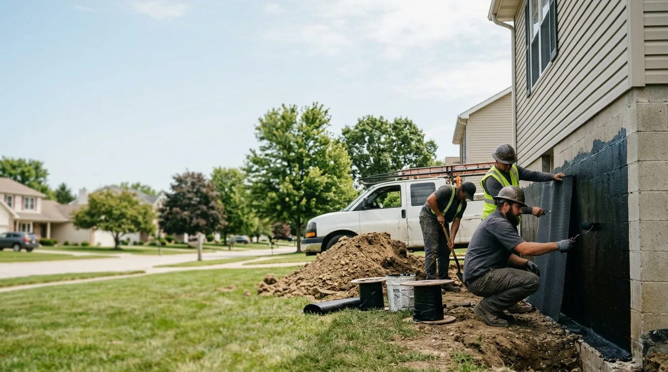 Basement Waterproofing in Montgomery, IL near me